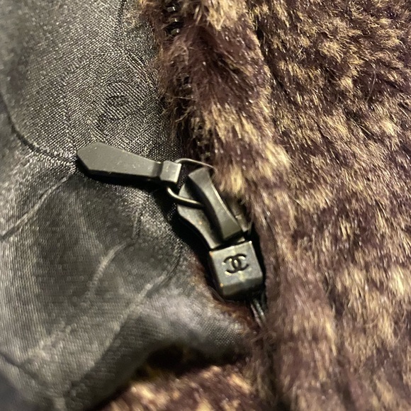 CHANEL 100% Rabbit Fur vintage Cropped Jacket - Picture 7 of 10